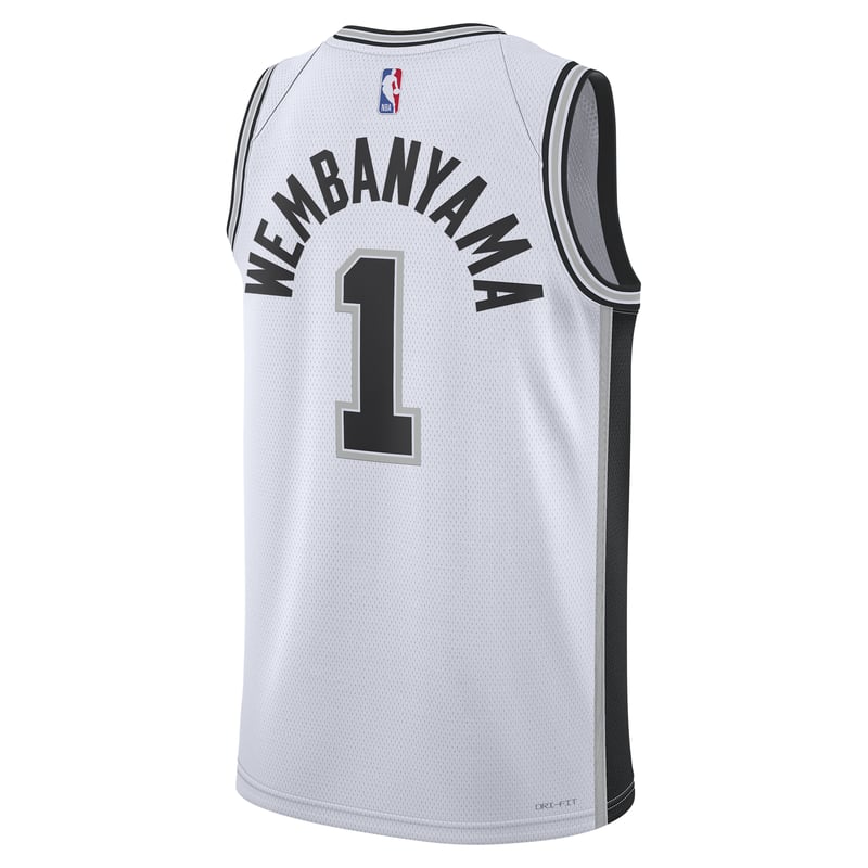Nike San Antonio Spurs Association Edition Dri-FIT NBA Swingman Victor Wembanyama DN2094-104 02