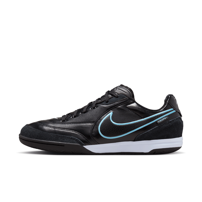 Buty piłkarskie Nike Tiempo Streetgato "Black & Ice Blue" | Mezczyzni | Piłka nożna | 01 | SPORTSHOWROOM