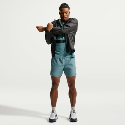 Pantalones cortos Nike Miler Dri-FIT 5" Brief-Lined "Smoky Blue" | Hombre | Correr | 01 | SPORTSHOWROOM
