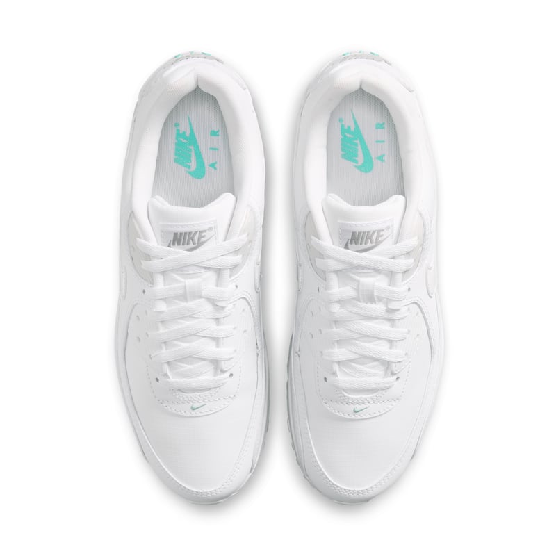 Superge Nike Air Max 90 "White & Hyper Turquoise" | Moški | Sportstyle | 04 | SPORTSHOWROOM