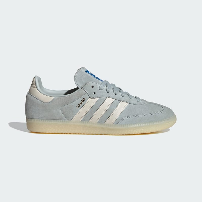 Adidas samba silver deals