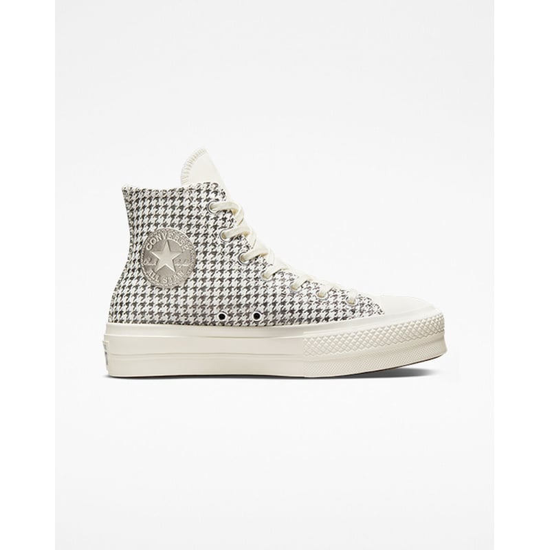 Converse Chuck Taylor All Star Lift Platform High ‘Houndstooth Shine’ A04276C 01