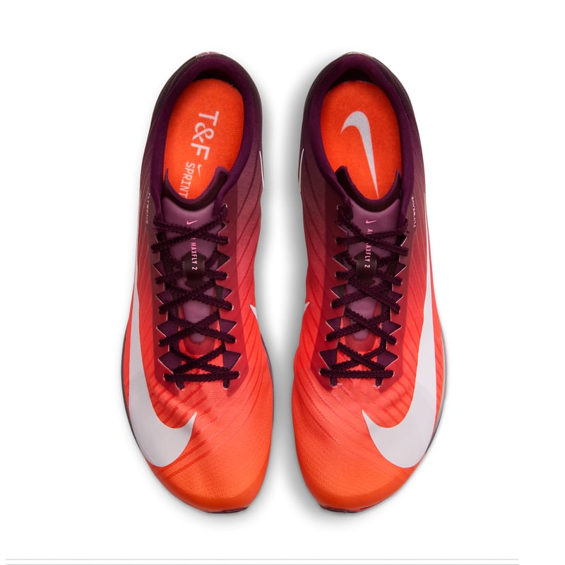 Atletické tretry Nike Maxfly 2 "Bordeaux & White" | Muži | Atletika | 04 | SPORTSHOWROOM