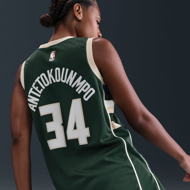 Nike Milwaukee Bucks Icon Edition Dri-FIT NBA Swingman DN2012-323 04