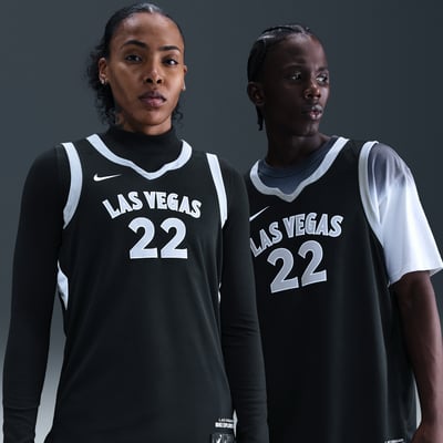 Tricko Nike A'ja Wilson Las Vegas Aces Dri-FIT WNBA Victory "Black & Flat Silver" | Ženy | Basketbal | 01 | SPORTSHOWROOM