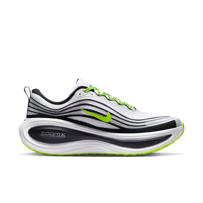 Nike Vomero Plus x Distance hardloopschoenen "White & Volt" | Heren | Hardlopen | 03 | SPORTSHOWROOM