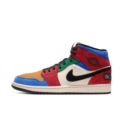 Jordan 1 Mid x Blue The Great CU2805-100