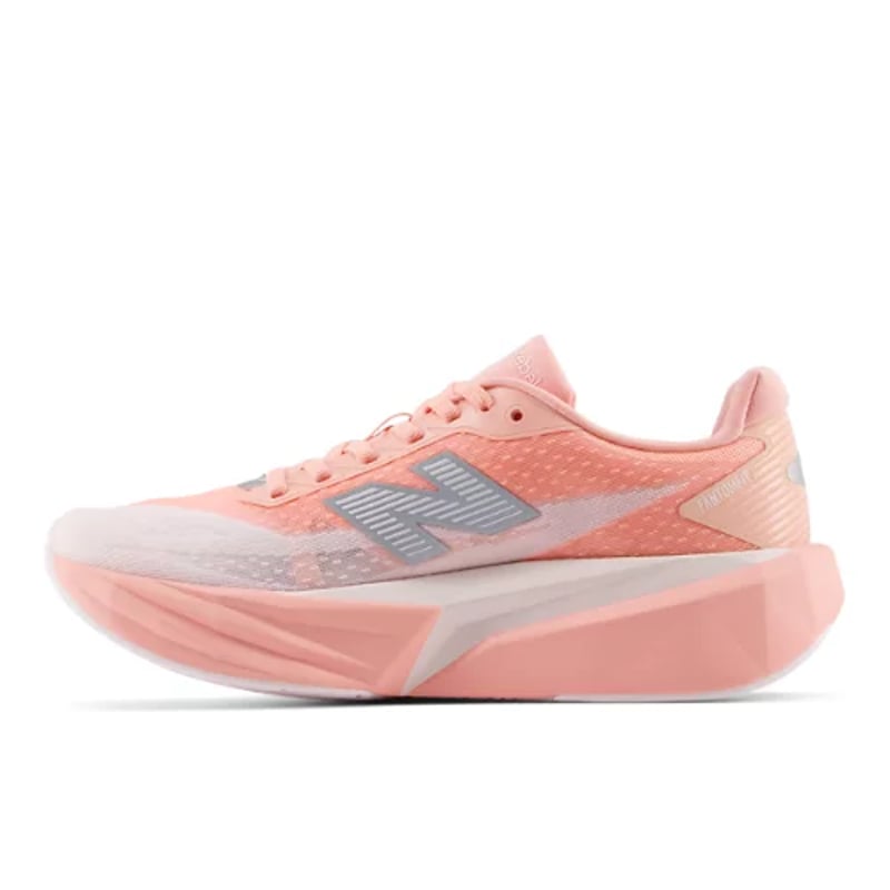 Tekaški copati New Balance FuelCell Rebel v5 "Pink Lemonade & Pink Salt" | Ženske | Tek | 01 | SPORTSHOWROOM