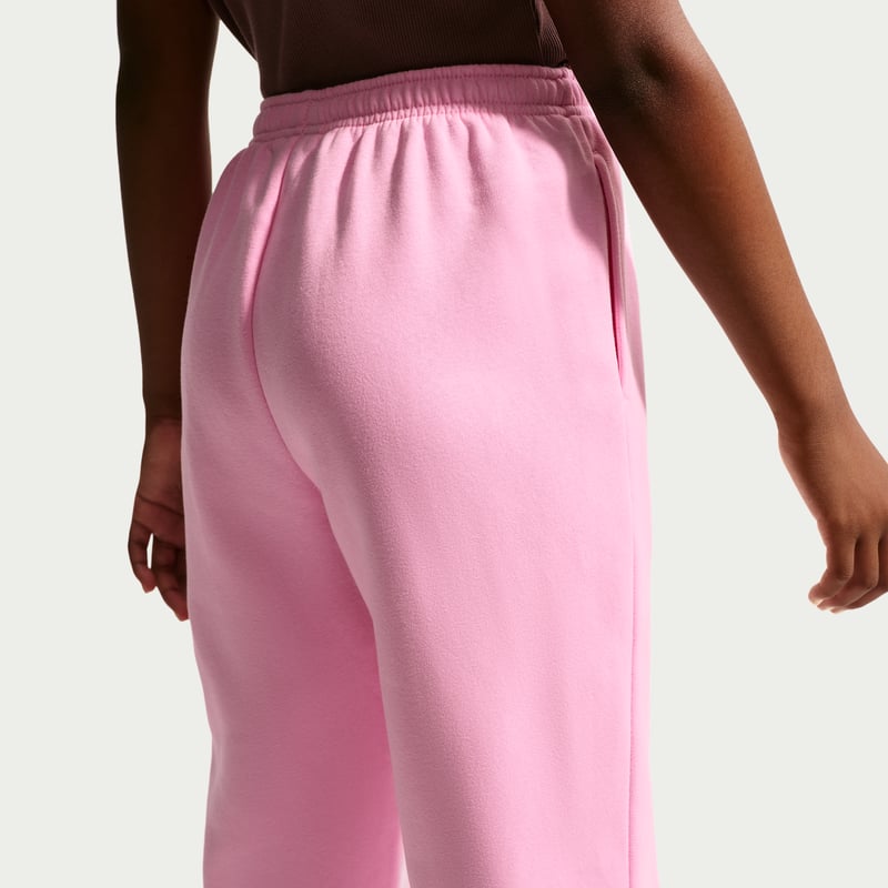 Nike Studio Fleece Loose Bukse "Pink Rise & White" | Barn | | 02 | SPORTSHOWROOM