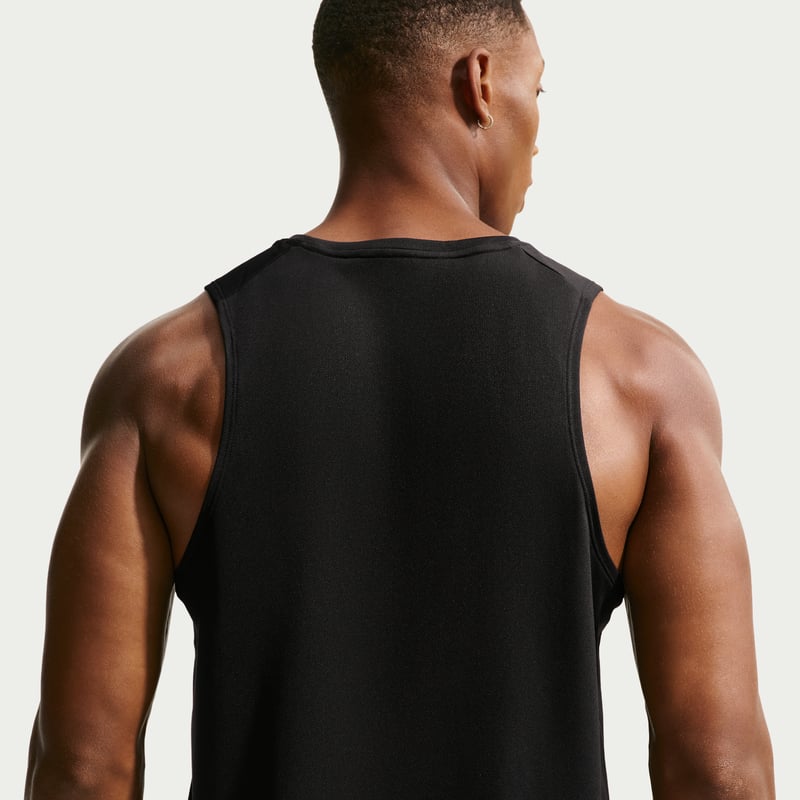 Camiseta de tirantes Nike Miler Dri-FIT "Black" | Hombre | Correr | 02 | SPORTSHOWROOM