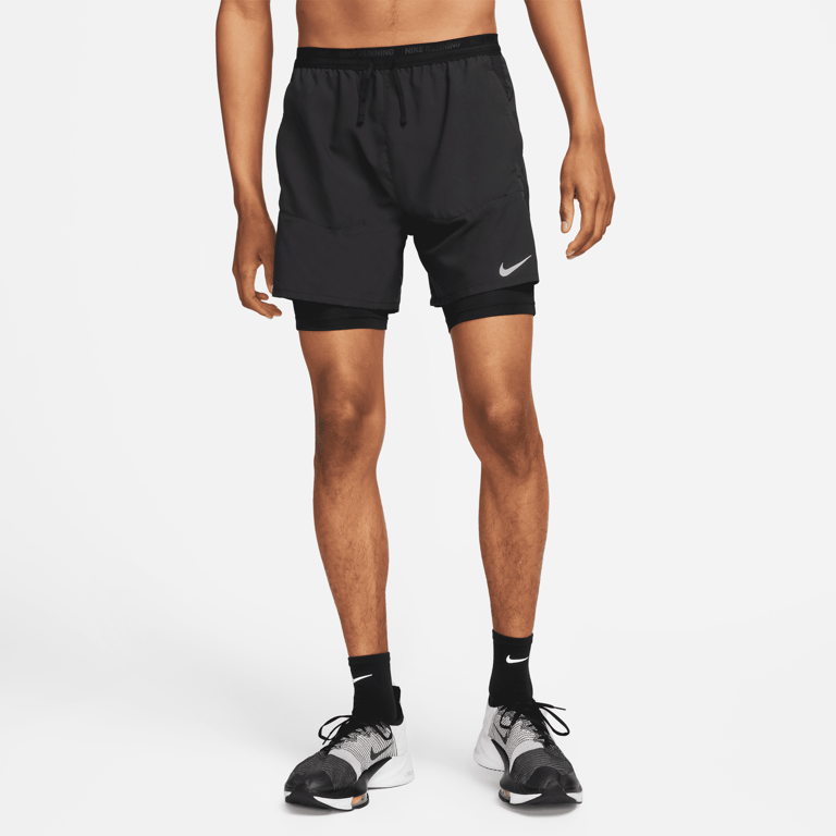 Nike Stride Dri-FIT 5" 2-in-1 Shorts "Black" | Men | Running | 01 | SPORTSHOWROOM