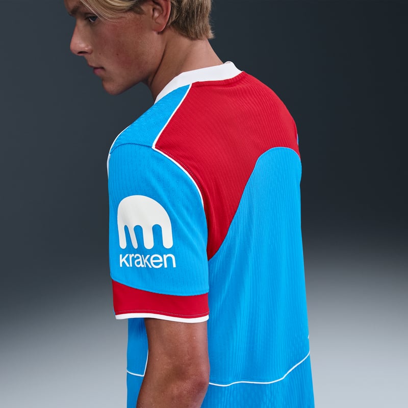 Nike Atlético Madrid 2025/26 Match Third Dri-FIT ADV Total 90 Authentic Shirt "Photo Blue & Sport Red" | Men | SportStyle | 02 | SPORTSHOWROOM