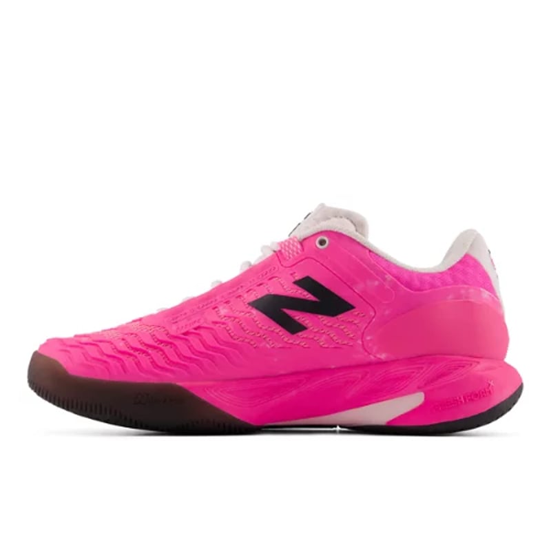New Balance Fresh Foam X CT-Rally v2 tenniskengät "Pink Heat & Black" | Naiset | Tennis | 01 | SPORTSHOWROOM