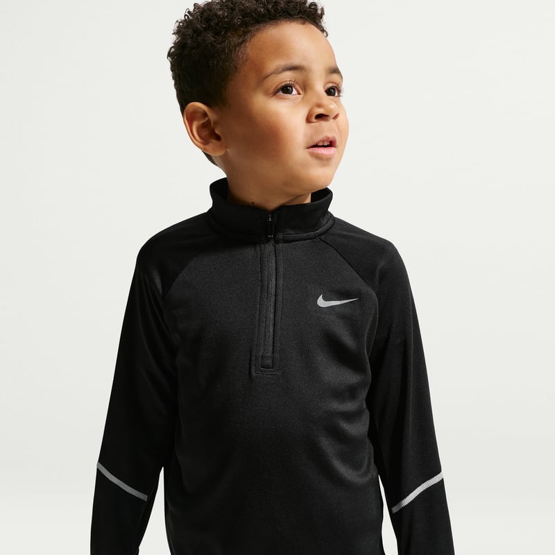 Survetement Nike Dri-FIT Miler Quarter-Zip "Black" | Enfant | Course à pied | 02 | SPORTSHOWROOM