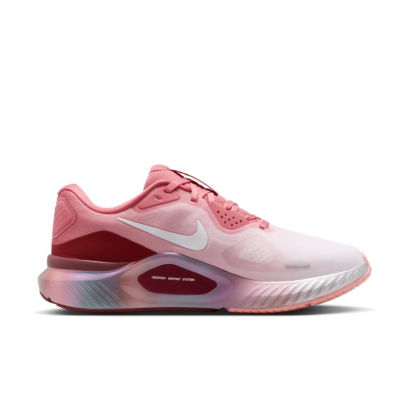Nike Structure 26 SE løpesko "Light Redwood & Team Red" | Dame | Løping | 03 | SPORTSHOWROOM