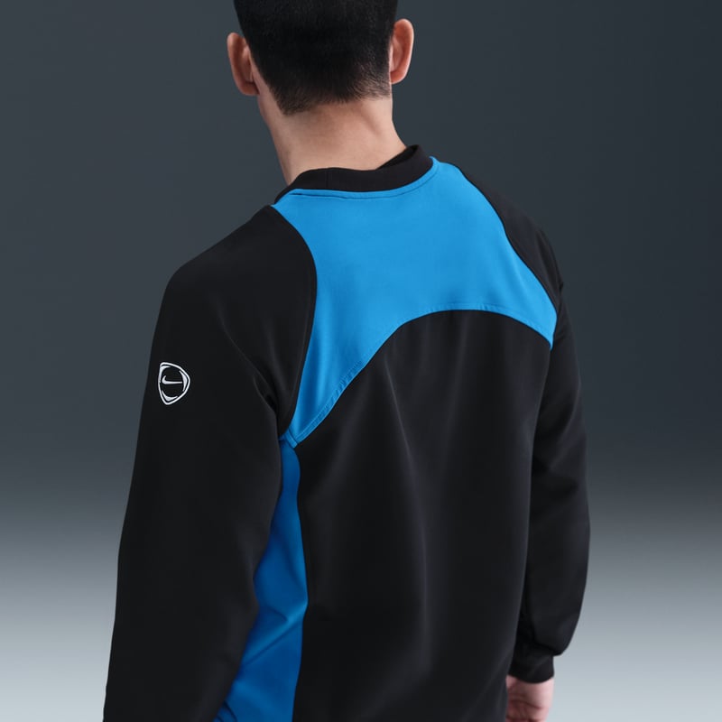 Nike Atletico Madrid Third Total 90 Crew-Neck Top "Black & Photo Blue" | Men | SportStyle | 02 | SPORTSHOWROOM