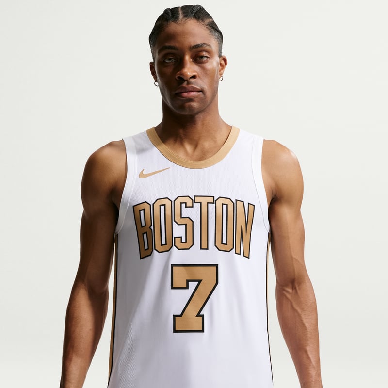 Nike Boston Celtics City Edition Dri-FIT ADV NBA Authentic Jaylen Brown HM6086-102 03