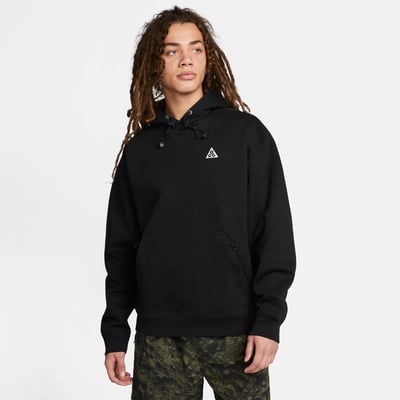 Nike ACG "Tuff Fleece" Pullover Huvtroja "Black & Summit White" | Män | | 01 | SPORTSHOWROOM