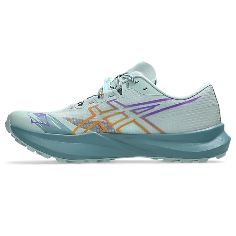 ASICS Fuji Lite 7 trail running shoes "Ocean Haze & Foggy Teal" | Men | Outdoor | 04 | SPORTSHOWROOM