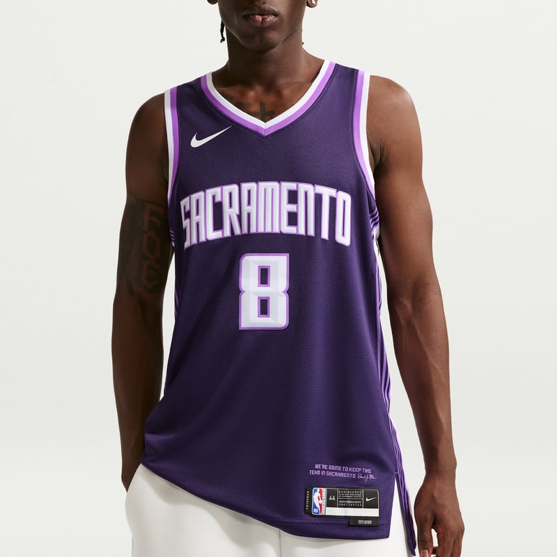 Nike Sacramento Kings City Edition NBA Swingman Zach LaVine HM5995-539 03