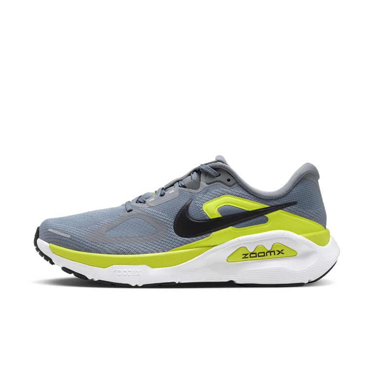 Nike Structure Plus hardloopschoenen "Cool Grey & Lemon Venom" | Heren | Hardlopen | 01 | SPORTSHOWROOM