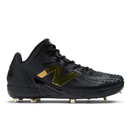 New Balance FuelCell Ohtani 1 baseballsko "Black & Metallic Gold" | Herre | Baseball | 00 | SPORTSHOWROOM