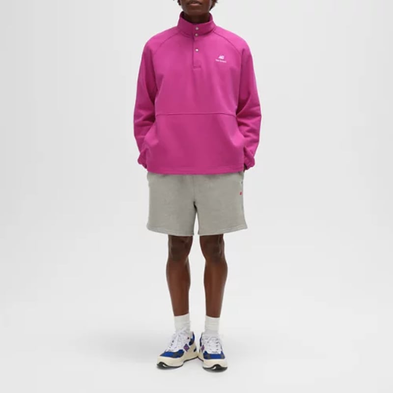 New Balance Made in USA Quarter Zip Pulover "Purple Fuschia" | Férfi | | 00 | SPORTSHOWROOM