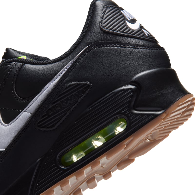 Nike Air Max 90 Premium sneakers "Black & Volt" | Män | Sportstyle | 08 | SPORTSHOWROOM