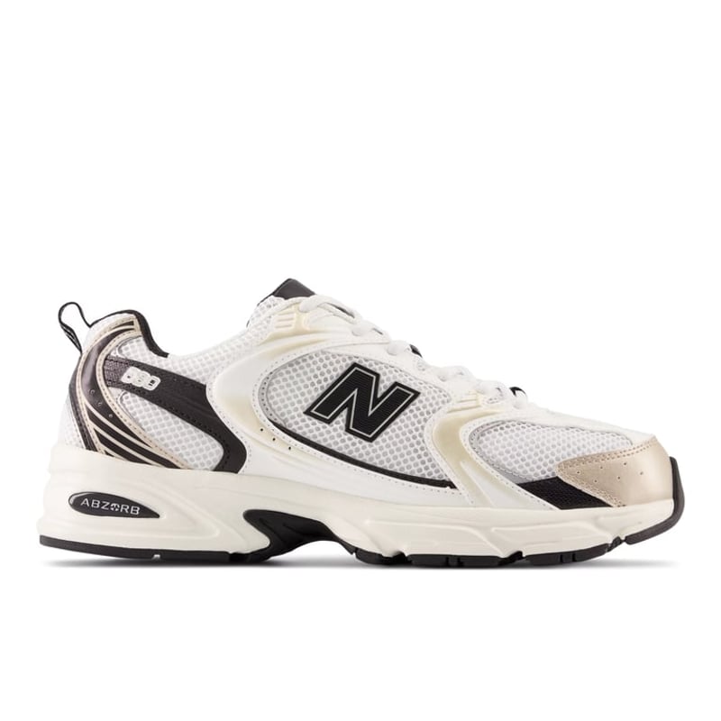 New balance gold white on sale