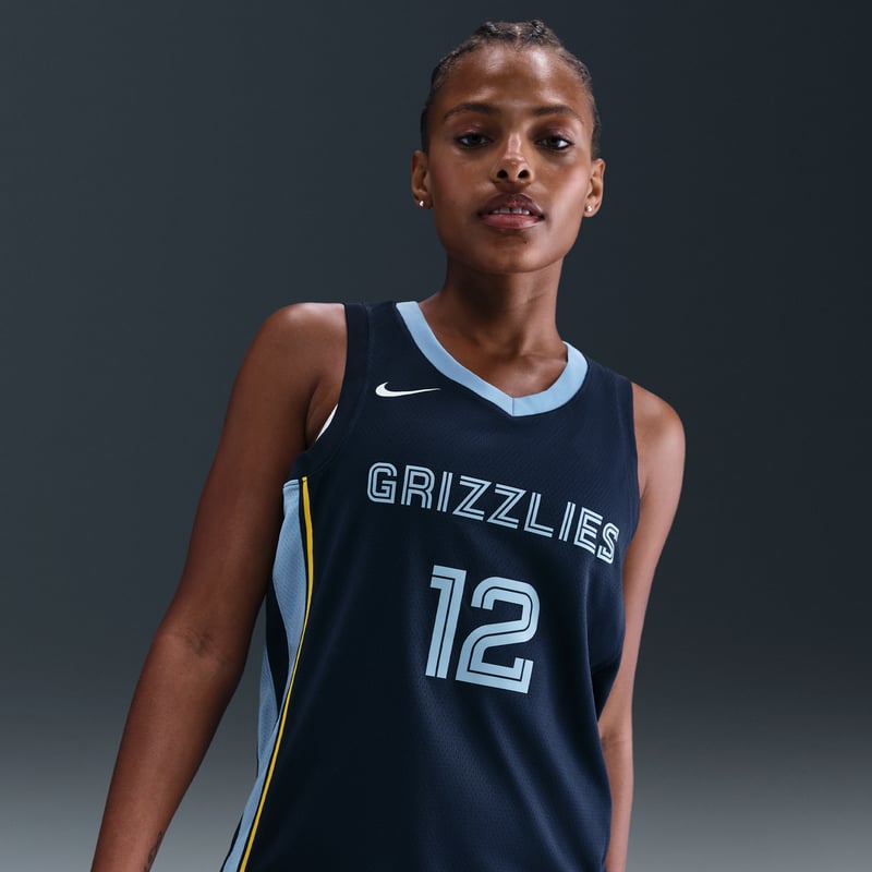 Nike Memphis Grizzlies Icon Edition Dri-FIT NBA Swingman Ja Morant DN2010-419 02