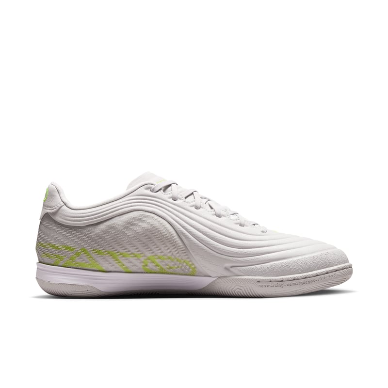 Buty piłkarskie Nike Tiempo Reactgato "Vast Grey & Lemon Venom" | Mezczyzni | Piłka nożna | 03 | SPORTSHOWROOM