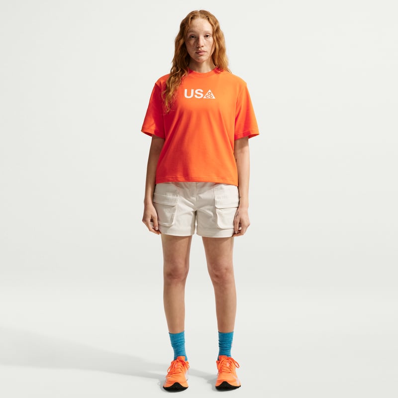 Nike ACG x Team USA Dri-FIT Shirt "Safety Orange" | Women | | 04 | SPORTSHOWROOM