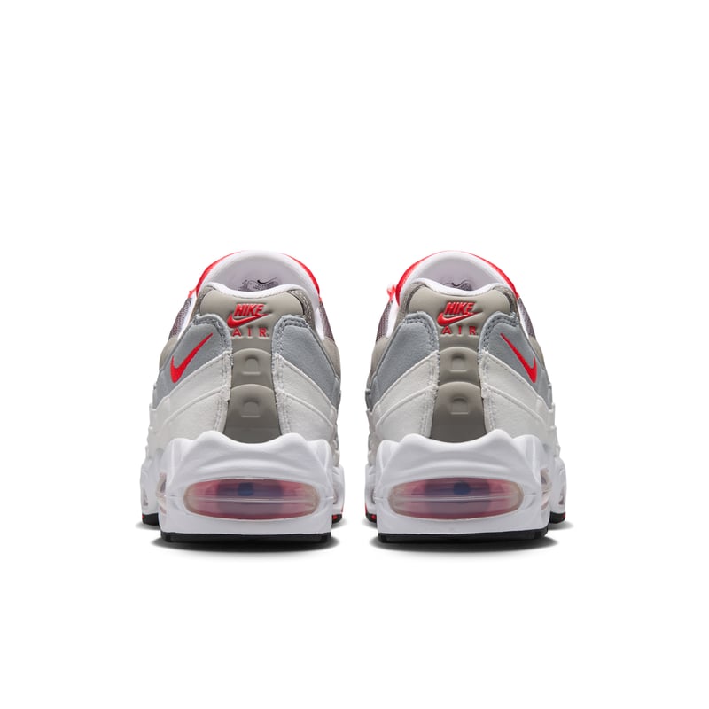 Nike Air Max 95 Big Bubble trainers "White & Light Crimson" | Women | SportStyle | 06 | SPORTSHOWROOM