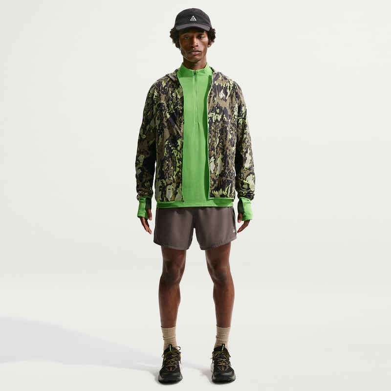 Nike ACG "Second Sunrise" Dri-FIT ADV 5" Brief-Lined Shorts "Ironstone & Cave Stone" | Men | | 01 | SPORTSHOWROOM