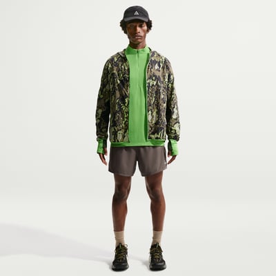 Nike ACG "Second Sunrise" Dri-FIT ADV 5" Brief-Lined Shorts "Ironstone & Cave Stone" | Men | | 01 | SPORTSHOWROOM