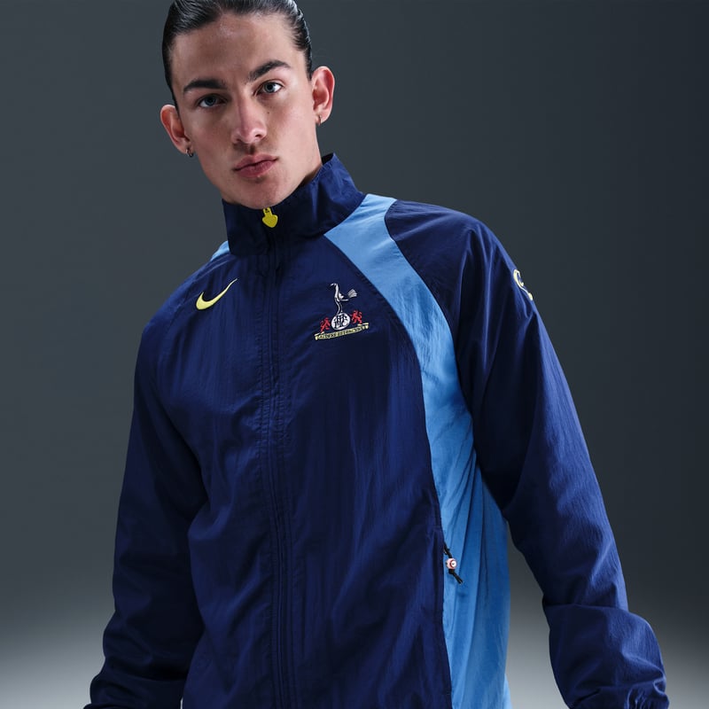 Nike Tottenham Hotspur Total 90 Jacket "Blue Void & Dynamic Yellow" | Men | SportStyle | 01 | SPORTSHOWROOM