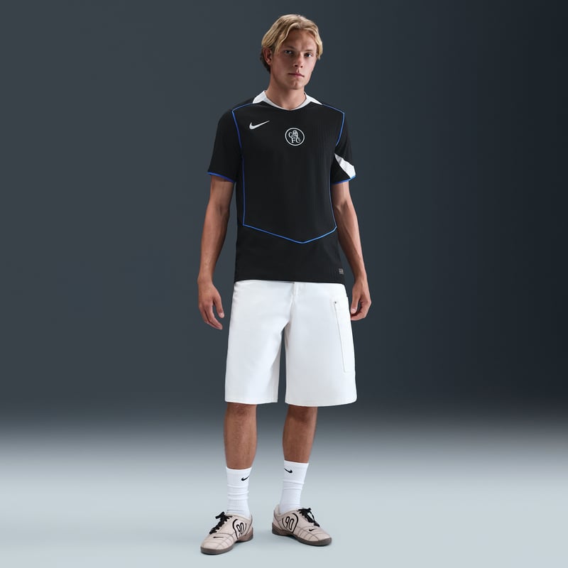 Nike Chelsea F.C. 2025/26 Match Third Dri-FIT ADV Total 90 Authentic Shirt "Black & Field Silver" | Men | Football | 04 | SPORTSHOWROOM