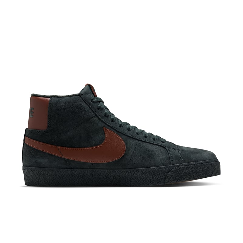 Skate tenisice Nike SB Zoom Blazer Mid "Black Spruce & Corduroy Brown" | Muškarci | Skejtanje | 03 | SPORTSHOWROOM