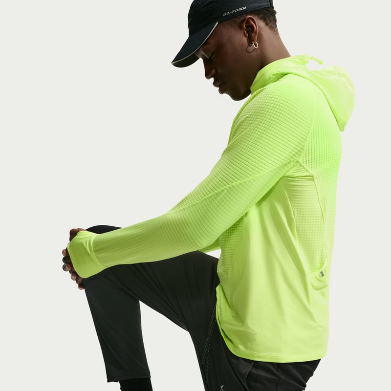 Top Nike Stride Therma-FIT Winterized Mid Layer "Light Lemon Twist" | Moški | Tek | 03 | SPORTSHOWROOM