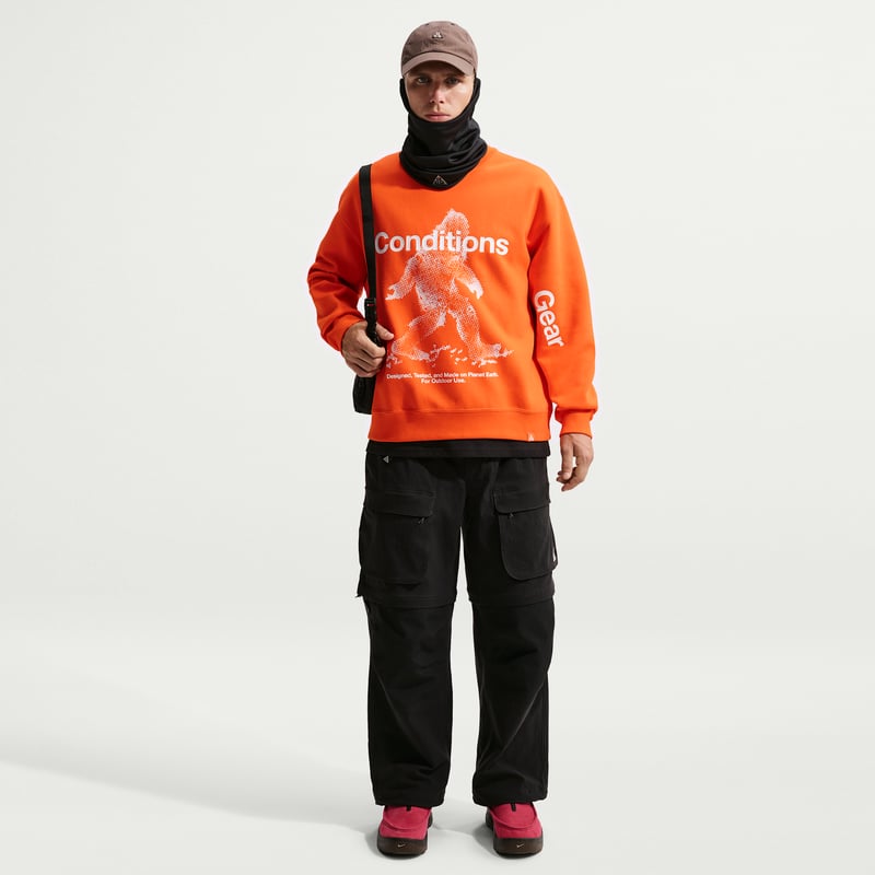 Nike ACG "Tuff Fleece" Therma-FIT Pullover Crew IF1490-819 07