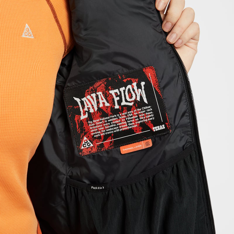 Nike ACG "Lava Flow" Therma-FIT ADV Jakke "Black" | Dame | Sportstyle | 07 | SPORTSHOWROOM