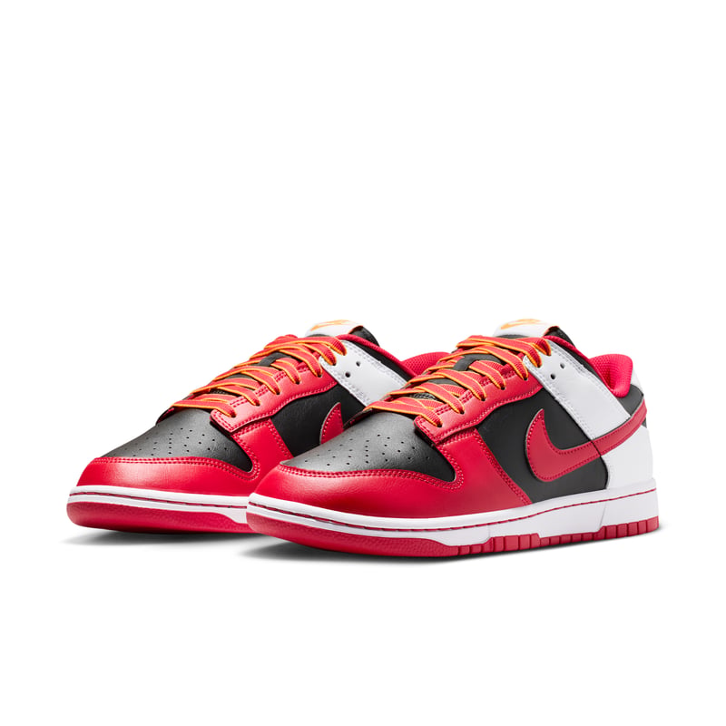 Zapatillas Nike Dunk Low Retro "Black & University Red" | Hombre | Estilo deportivo | 05 | SPORTSHOWROOM