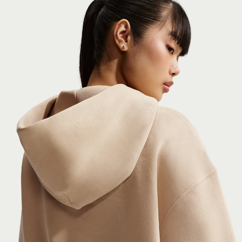 Nike Phoenix Fleece Oversized Cropped Henley IF0258-286 02