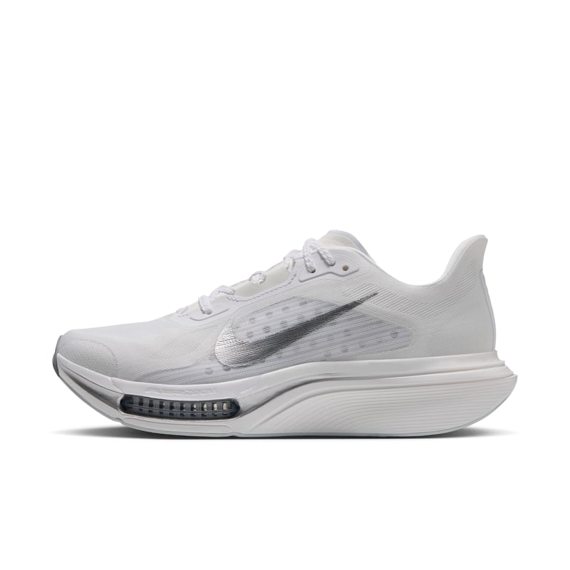 Nike Pegasus Plus 2 juoksukengät "White & Metallic Silver" | Naiset | Juoksu | 01 | SPORTSHOWROOM