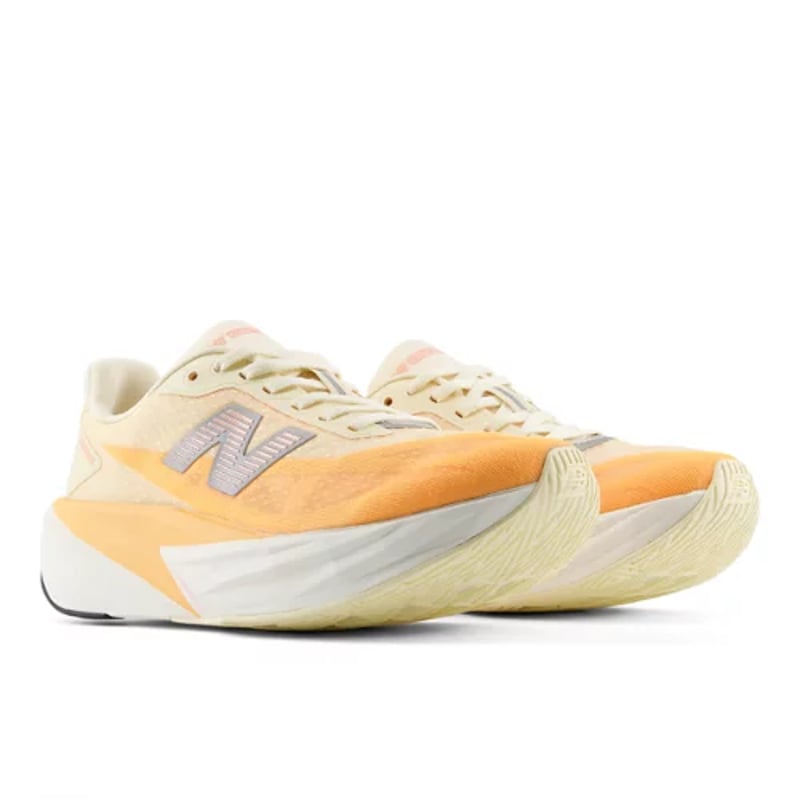 Tekaški copati New Balance FuelCell Rebel v5 "Calcium & Gumdrop" | Ženske | Tek | 02 | SPORTSHOWROOM