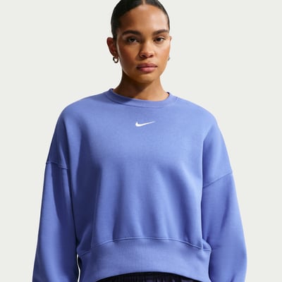 Nike Phoenix Fleece Over-Oversized Crew DQ5761-485 01