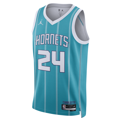 Nike Jordan Charlotte Hornets Icon Edition Dri-FIT NBA Swingman Brandon Miller DN1998-421 01