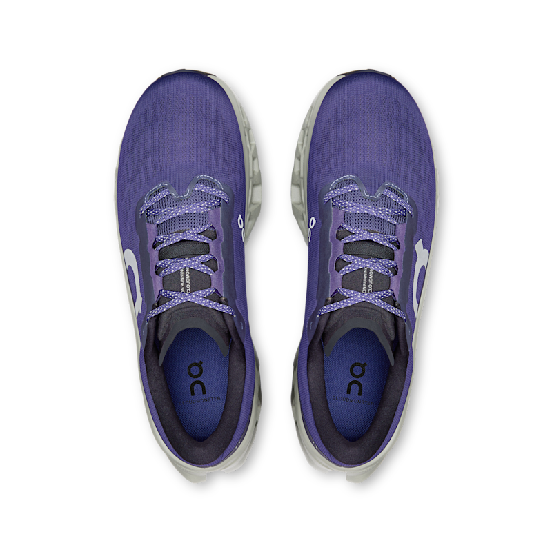 On Cloudmonster 3 running shoes "Twilight & White" | Men | Running | 02 | SPORTSHOWROOM