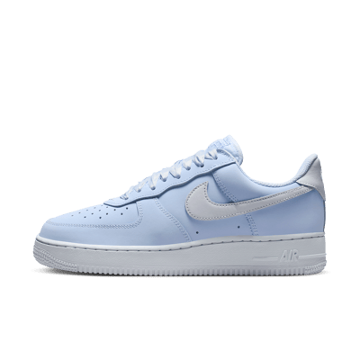 Sneakersy Nike Air Force 1 Retro Premium "Hydrogen Blue & Football Grey" | Kobiety | Sportstyle | 01 | SPORTSHOWROOM