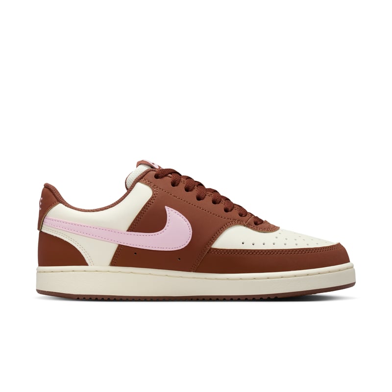 Nike Court Vision Low sneakers "Soft Pearl & Fauna Brown" | Dames | Sportstyle | 03 | SPORTSHOWROOM
